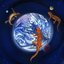 Orbiting Newts