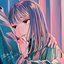 濡れたスカート。