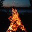 Fire by the Lake