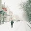 В городе зима