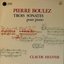 Trois Sonates pour piano