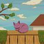 Sleeping Cat