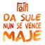 Da sule nun se vence maje
