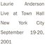 Live In New York