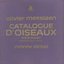 Messiaen: Catalogue d'oiseaux