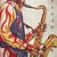 Tilaye's Saxophone With The Dahlak Band
