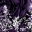 Spooky Black - Purple Silk (Chopped Not Slopped)