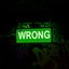 wrong