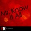 Mr. Know It All - Single