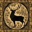 The Stag & Sickle (Old English)