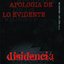 Apología de lo Evidente