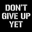 Don't Give Up Yet