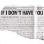 If I Don't Have You - Single