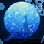 moon and aquarium