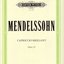 Mendelssohn: Capriccio brillant