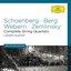 Schoenberg, Webern, Berg, Zemlinsky & Apostel: Complete String Quartets