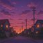 Purple Sunclouds