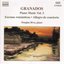 GRANADOS: Escenas Romanticas / Allegro de concierto / Capricho espanol