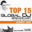 Global DJ Broadcast Top 15 - January 2009