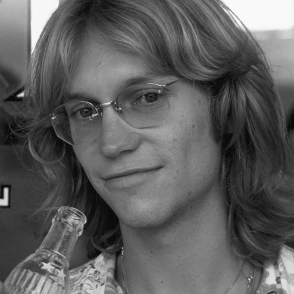 Gerry Beckley in a period portrait from America's early years