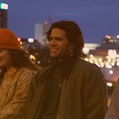 The band together