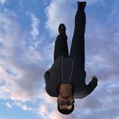 Upside down