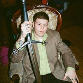 leany with a sword