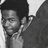 Scott Lark posing for his album cover "Razzle Dazzle" in 1996