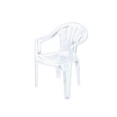 Plastic White Chairs