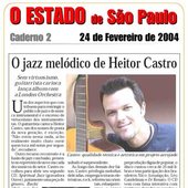 Newspaper clipping from \"O Estado de São Paulo\"