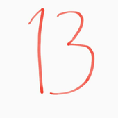 13