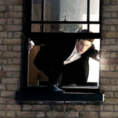 he comin out the window