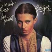 Geiger ‎– Je Ne Suis Pas Bien Portant 7\" single cover (Barclay)
