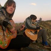 Alex, Barry @ Point Reyes acoustic jam Nov.09