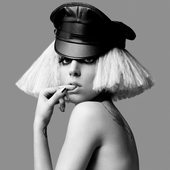 Lady Gaga by Hedi Slimane (September 5, 2009)