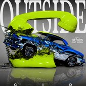 Outside