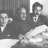 Morteza Keyvan . Ahmad Shamlou , Nima Yooshij , Siyavash Kasrae , Houshang Ebtehaj
