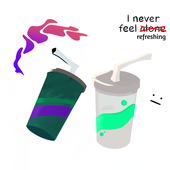 I never feel refreshing