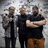 F.Hate – official band photo (Poltava, 2025)
