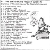 St. Jude School Music Program