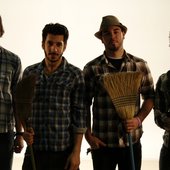 Hard working men