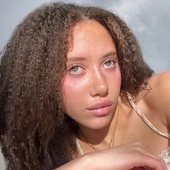dark brown eyes