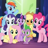 My Little Pony: FiM - Mane 6 and Spike