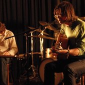 Lance and Mat B at the Railway supporting Brian Friel
