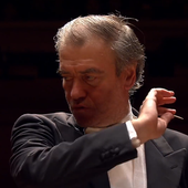 Valery Gergiev with toothpick baton