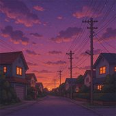 Purple Sunclouds