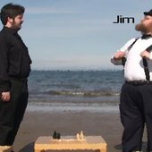 Ric & Jim at the beach