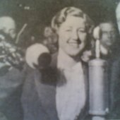 Karl Schwedler (right), trumpeter Charly Tabor and unknown female vocalist
