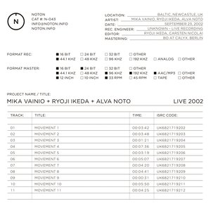 Image for 'Live 2002'