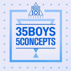 Imagen de 'Produce 101 - 35 Boys 5 Concepts - EP'